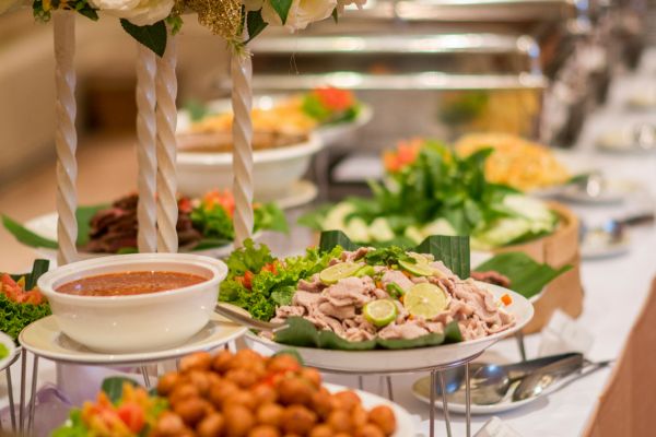 interactive food stations at weddings